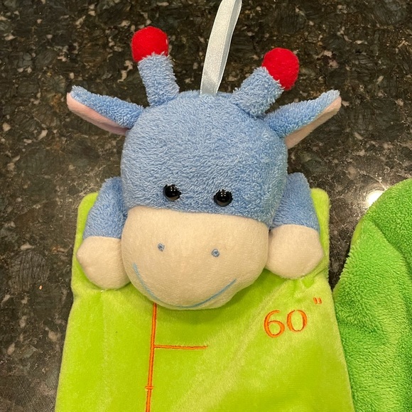 * Final Markdown * / Plush Animal Child Growth Measure Wall Hanging - Picture 3 of 3